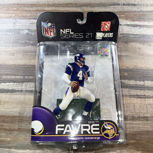 McFarlane Toys Brett Favre Minnesota Vikings Action Figure NFL Sports Series 21
